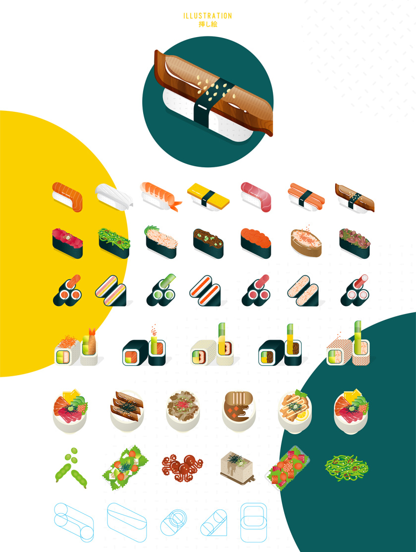 iku壽司品牌形象設(shè)計(jì)，一個(gè)充滿活力的壽司品牌