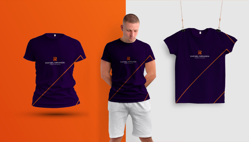 Rafael Miranda 房地產(chǎn)經(jīng)紀(jì)公司logo設(shè)計vi設(shè)計，字母R+房子組成