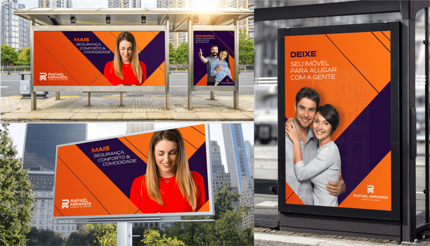 Rafael Miranda 房地產(chǎn)經(jīng)紀(jì)公司logo設(shè)計vi設(shè)計，字母R+房子組成