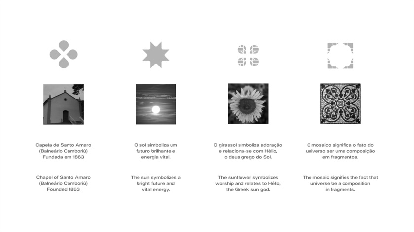 Residencial高端住宅地產(chǎn)logo設(shè)計vi設(shè)計，教堂+太陽+想日款+馬賽克元素