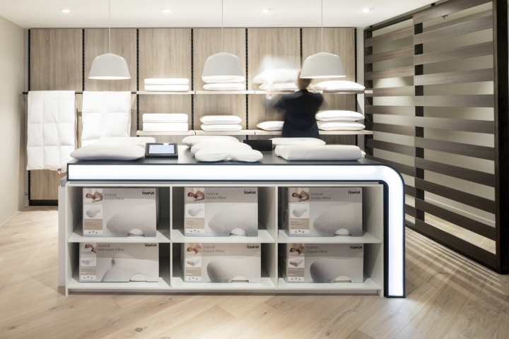 Tempur泰普爾床墊旗艦店店鋪空間設計，新北歐酒店風格