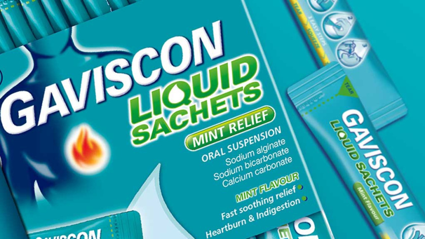 Gaviscon加維斯康胃藥品牌重塑命名與包裝設計