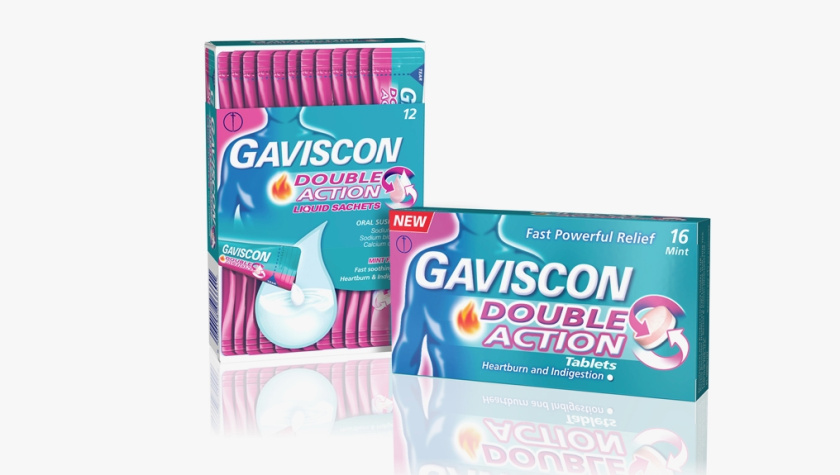 Gaviscon加維斯康胃藥品牌重塑命名與包裝設計