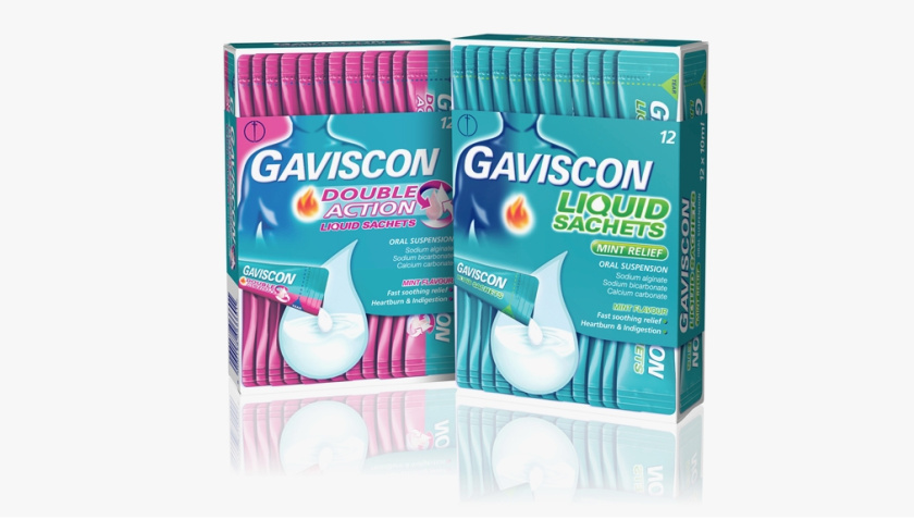 Gaviscon加維斯康胃藥品牌重塑命名與包裝設計