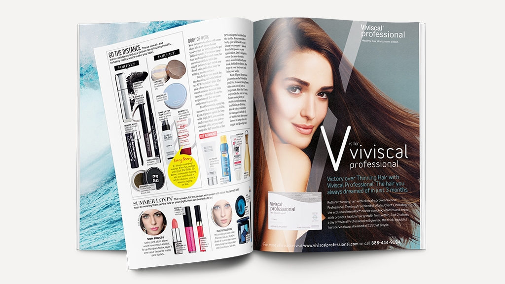 Vivisca 頭發(fā)生長劑品牌重塑策劃廣告設(shè)計(jì)