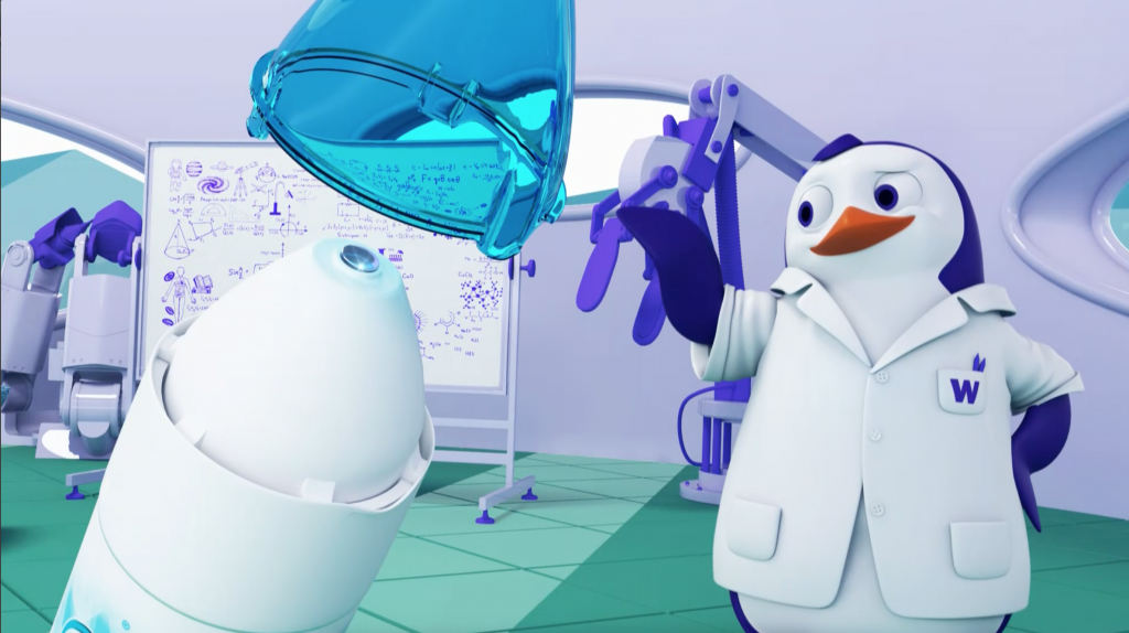 Wartie治療兒童疣皮膚病藥品TVC廣告策劃與企鵝科學家吉祥物設計