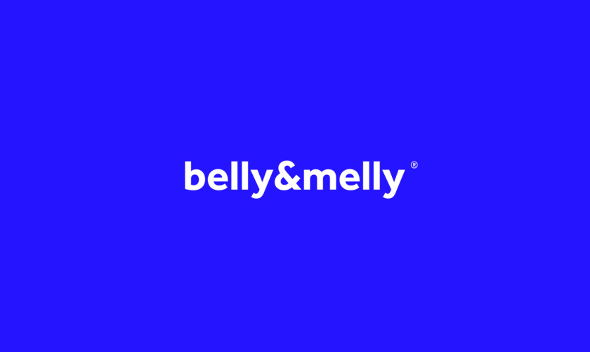 belly&melly 母嬰用品品牌logo設計vi設計，小鳥+燈泡+心形