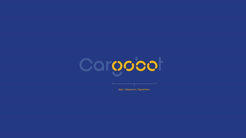 Cargobot 物流貨運品牌vi形象設計與視覺識別系統，基于靜態形式的運動