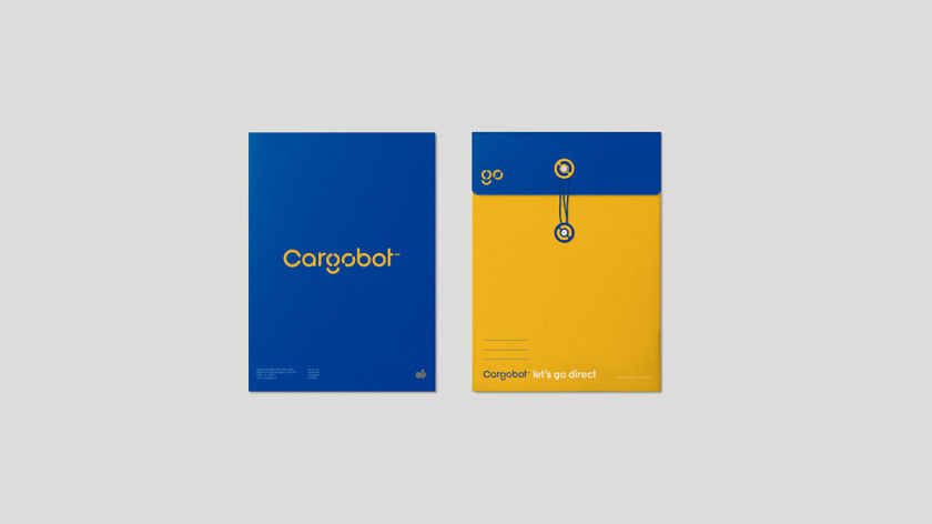 Cargobot 物流貨運品牌vi形象設(shè)計與視覺識別系統(tǒng)，基于靜態(tài)形式的運動