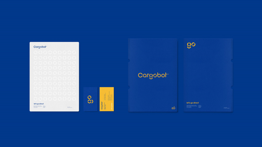 Cargobot 物流貨運品牌vi形象設(shè)計與視覺識別系統(tǒng)，基于靜態(tài)形式的運動
