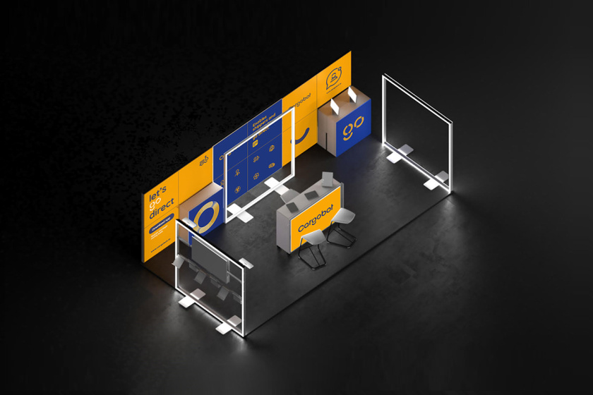 Cargobot 物流貨運品牌vi形象設(shè)計與視覺識別系統(tǒng)，基于靜態(tài)形式的運動