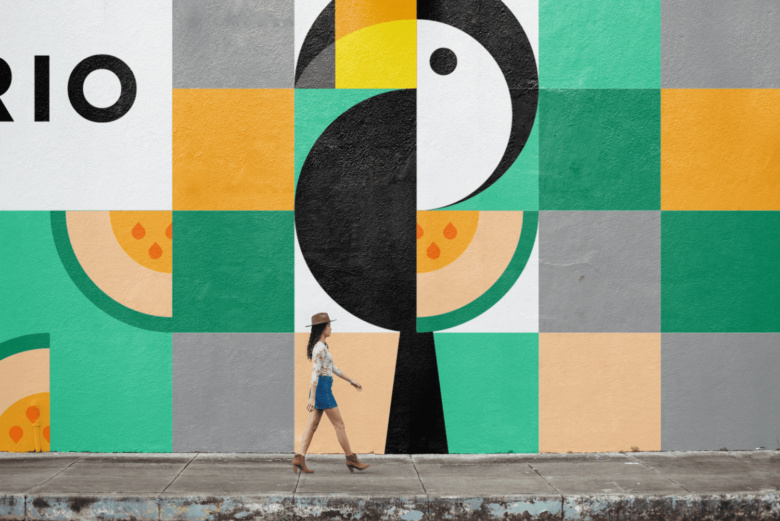 RIO冰淇淋棒冰冷飲包裝設計“巨嘴鳥插畫設計”款