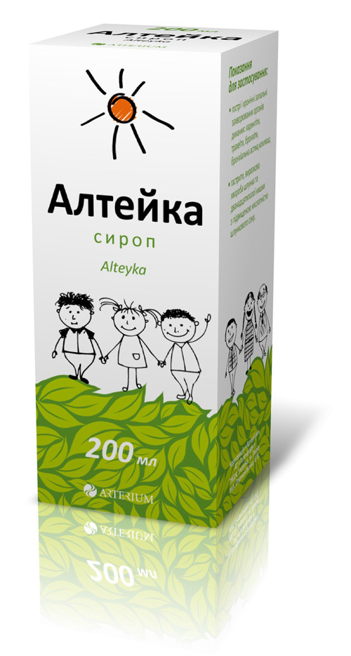 Alteyka兒童成人止咳藥包裝設(shè)計(jì)“卡通插畫(huà)風(fēng)格”