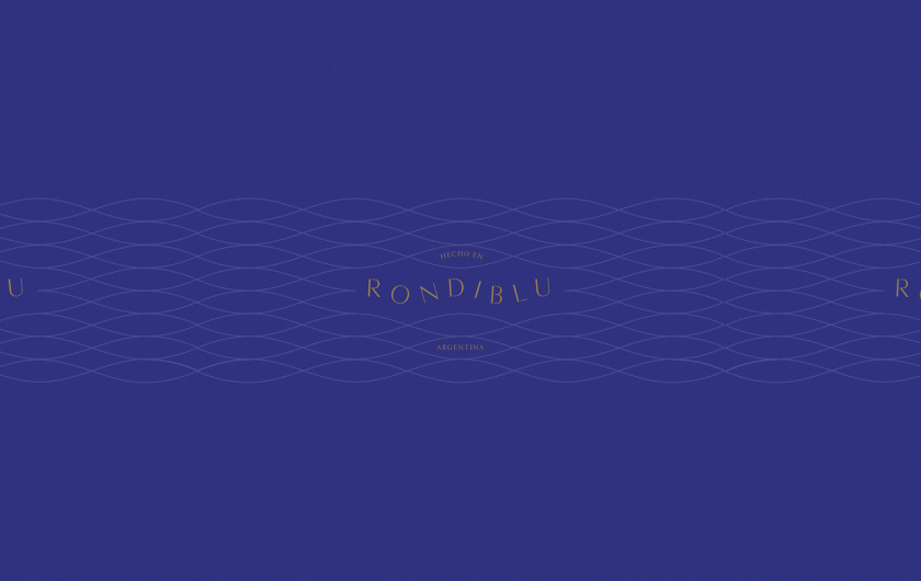 RONDIBLU 床墊睡眠產(chǎn)品品牌形象vi設(shè)計(jì)，交織的紡織與床墊波浪曲線