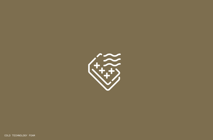 RONDIBLU 床墊睡眠產(chǎn)品品牌形象vi設(shè)計(jì)，交織的紡織與床墊波浪曲線