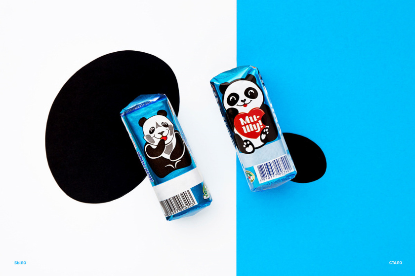 Mi-Shu 豆腐干包裝設(shè)計，品牌命名與熊貓插畫設(shè)計