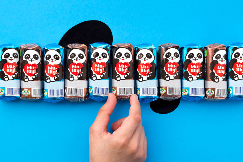 Mi-Shu 豆腐干包裝設(shè)計，品牌命名與熊貓插畫設(shè)計