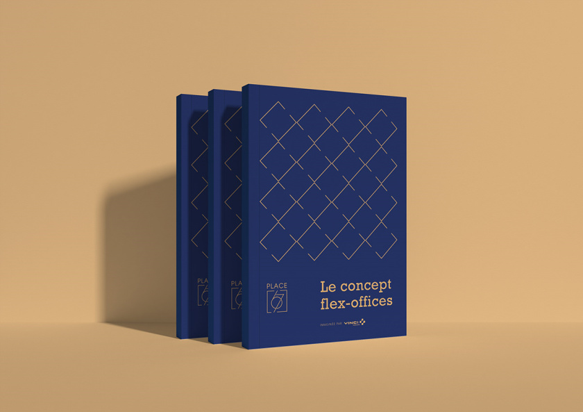 Place 67 共享辦公空間品牌形象vi設計logo設計，辦公風格裝飾元素