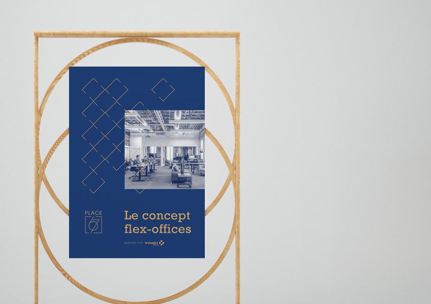 Place 67 共享辦公空間品牌形象vi設計logo設計，辦公風格裝飾元素