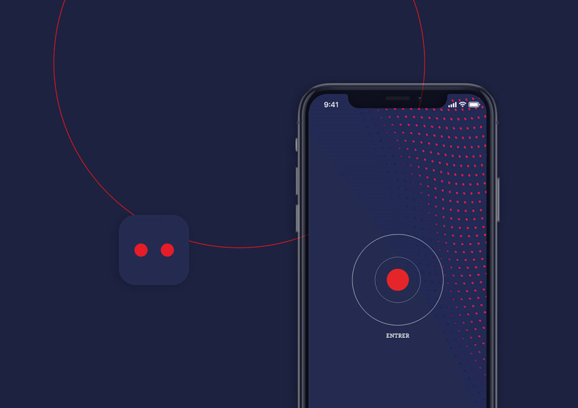 TA?GA金融科技品牌形象設計-logo/vi設計“動感光點”