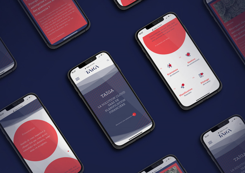 TA?GA金融科技品牌形象設計-logo/vi設計“動感光點”