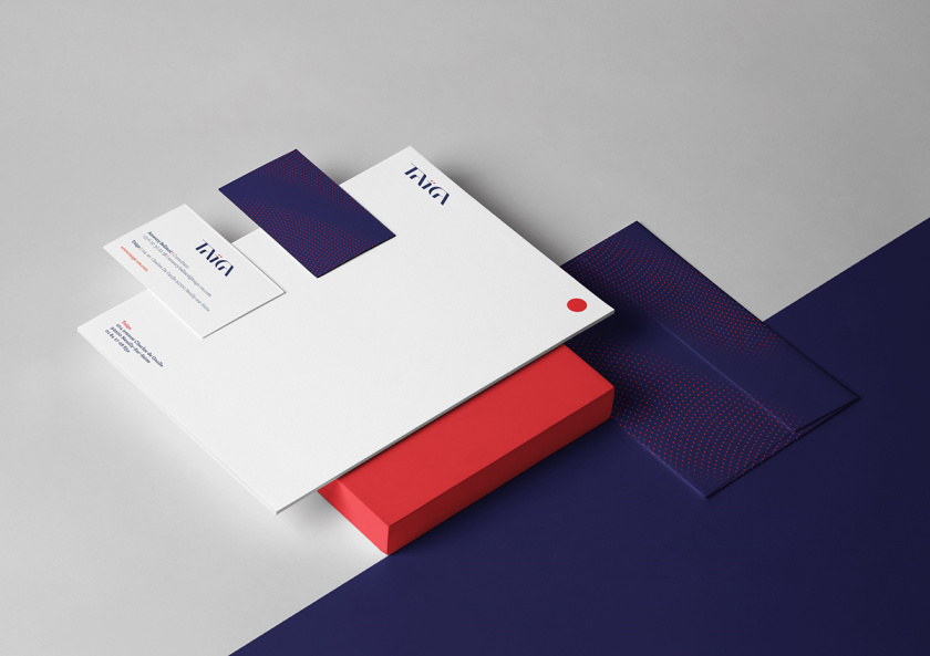 TA?GA金融科技品牌形象設計-logo/vi設計“動感光點”