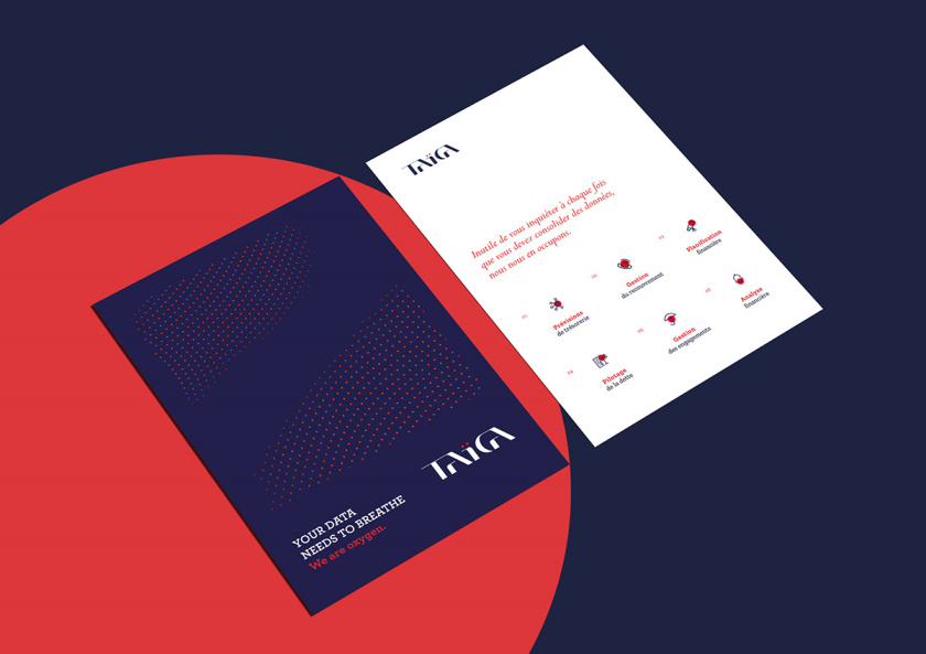 TA?GA金融科技品牌形象設計-logo/vi設計“動感光點”