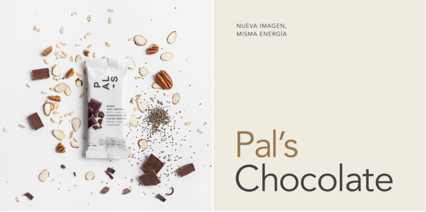 Pal‘s全天然零食能量棒休閑零食包裝設計，富有藝術性的產品組合照片