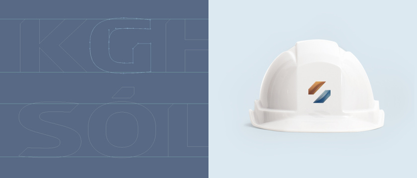 KGHM Salt巖鹽品牌視覺形象logo設(shè)計(jì)vi設(shè)計(jì)，幾何立體色塊風(fēng)格