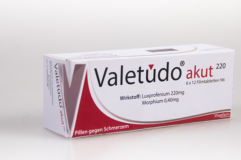 Valetudo akut 處方藥藥品包裝設計“側面v字母”