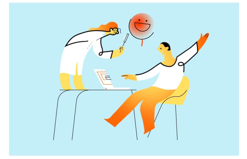 Hotjar 網站熱點工具品牌logo設計“抽象熱浪+極簡插圖品牌應用設計”