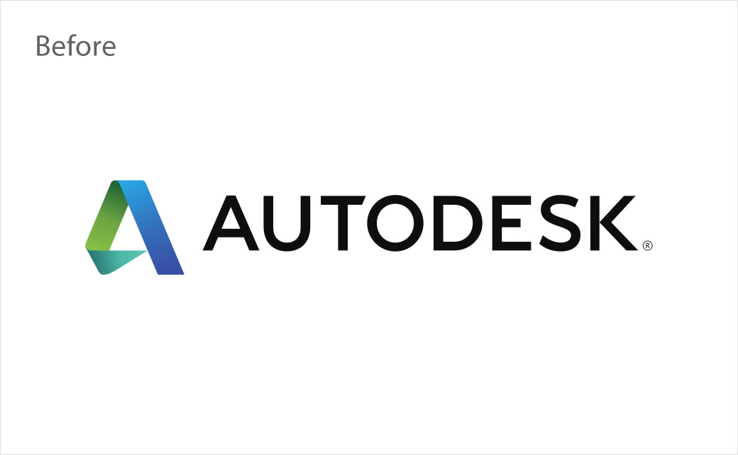Autodesk軟件公司更新品牌形象設計標志設計，以用于游戲開發和電影視覺效果