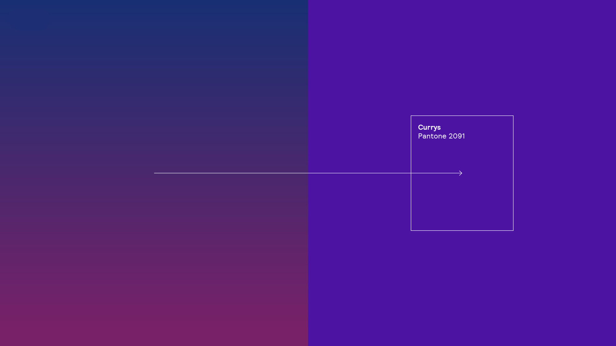 Currys 科技技術(shù)產(chǎn)品和服務(wù)全渠道零售商品牌logo設(shè)計vi設(shè)計“3D圓形圖形”-配色-品牌顏色轉(zhuǎn)換