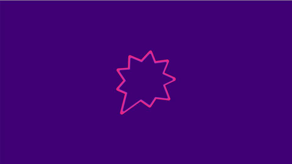 CRM客戶關系管理平臺GONG品牌logo設計，慶祝星星元素+對話框+