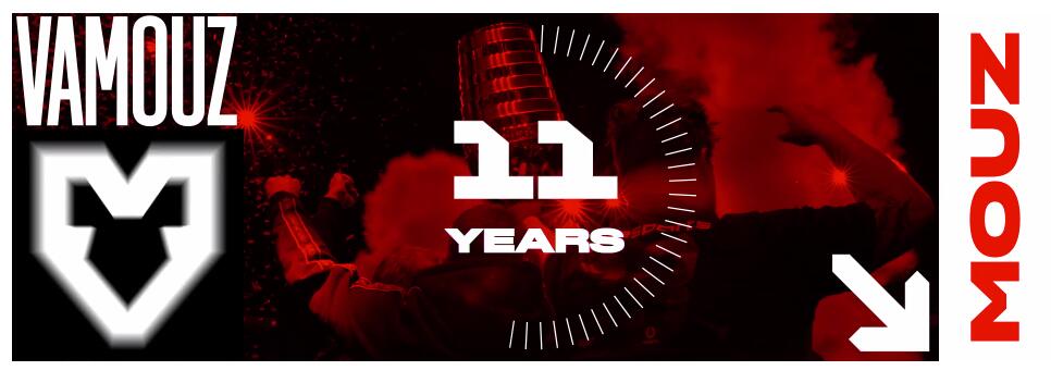 Mouz 專業電子競技組織新logo設計 “心形+“M”的老鼠外形