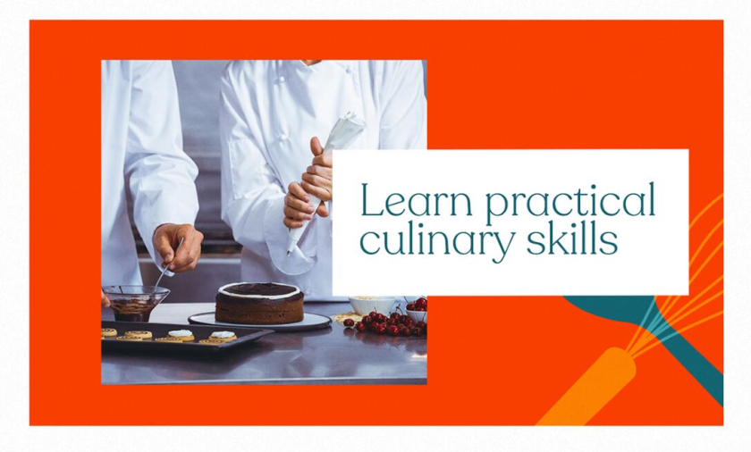 Deglasser 烹飪學校教育品牌視覺識別logo設計vi設計