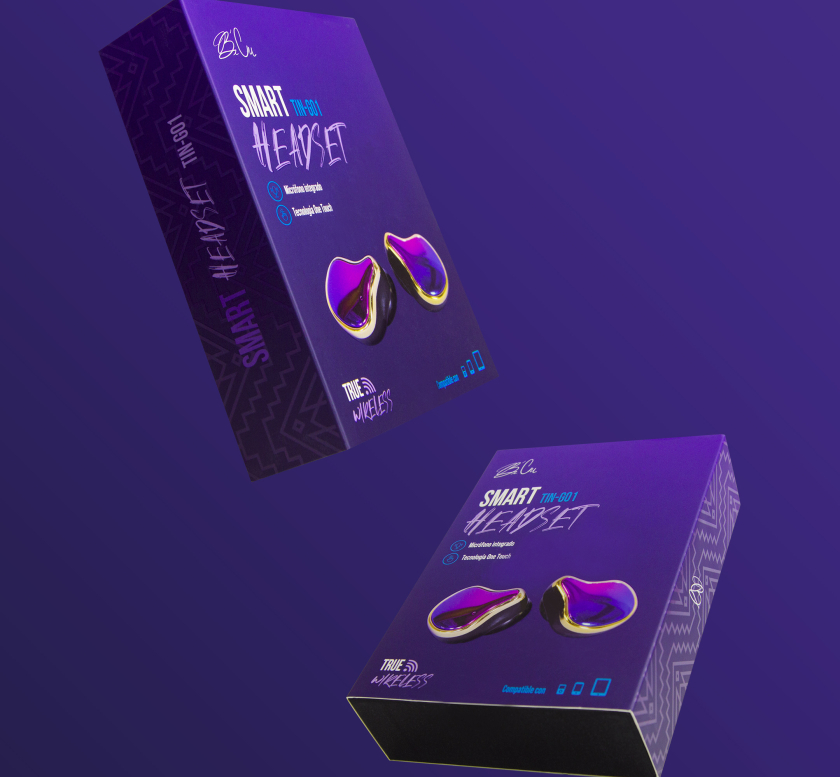 Bicu耳機系列產品包裝設計，成功融合品牌視覺識別的藝術、文化及商業價值！