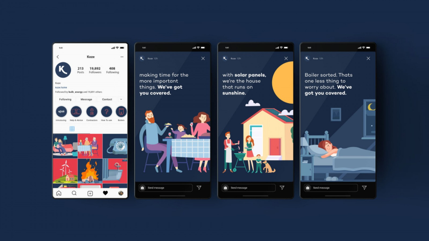 Koze鍋爐品牌設(shè)計(jì)升級(jí)，K在logo設(shè)計(jì)中的運(yùn)用，及插畫設(shè)計(jì)年輕品牌形象