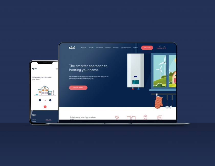 Koze鍋爐品牌設(shè)計(jì)升級(jí)，K在logo設(shè)計(jì)中的運(yùn)用，及插畫設(shè)計(jì)年輕品牌形象