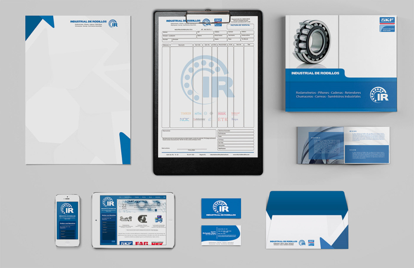 skf IR工業軸承品牌形象設計與定位設計