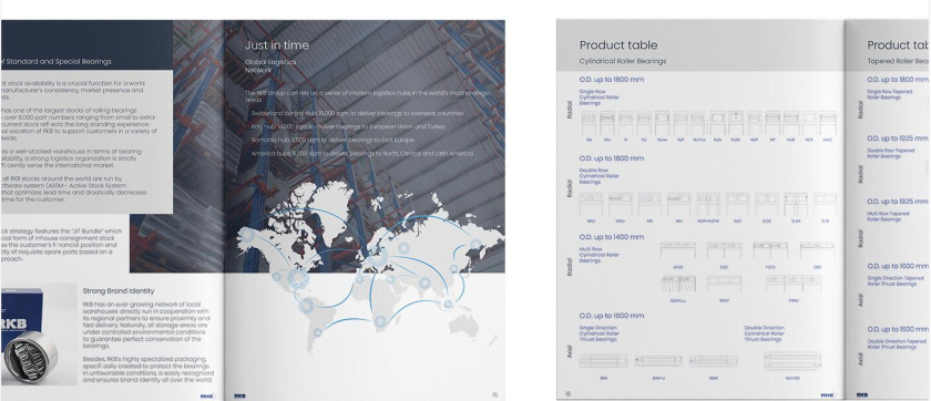 PKB機械工業軸承宣傳畫冊設計
