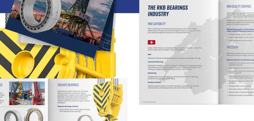 PKB機械工業軸承宣傳畫冊設計