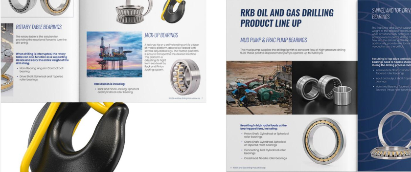 PKB機械工業軸承宣傳畫冊設計