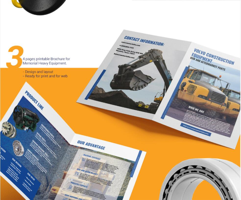 PKB機械工業軸承宣傳畫冊設計