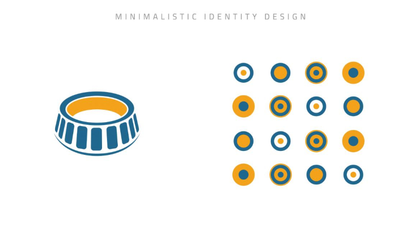 mneral circles 軸承品牌logo設(shè)計vi設(shè)計