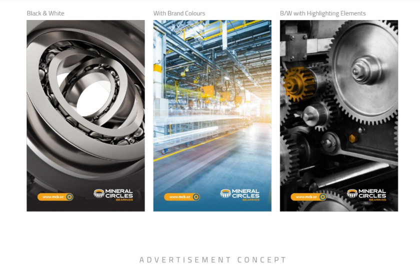 mneral circles 軸承品牌logo設(shè)計vi設(shè)計