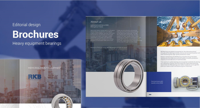 PKB機械工業軸承宣傳畫冊設計