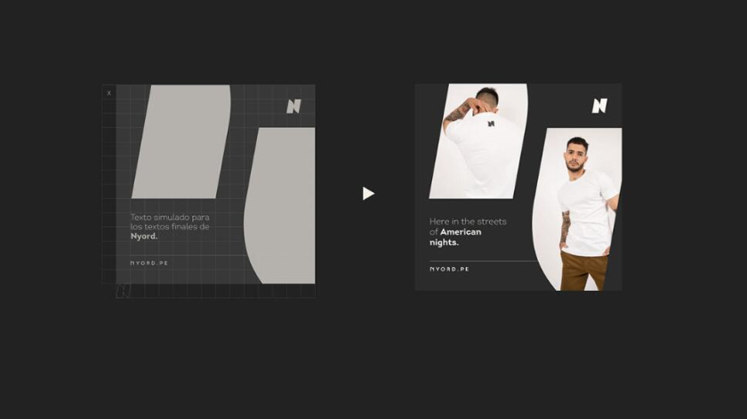 Nyord 服飾品牌識別設計-logo與vi設計