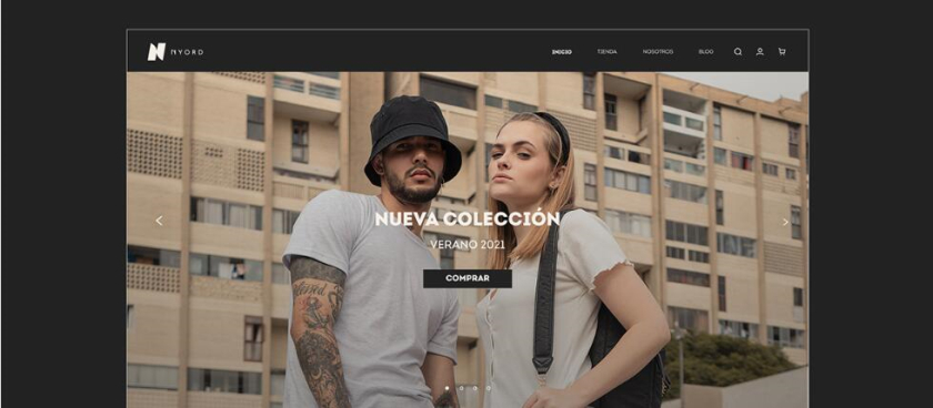 Nyord 服飾品牌識別設計-logo與vi設計-網站設計