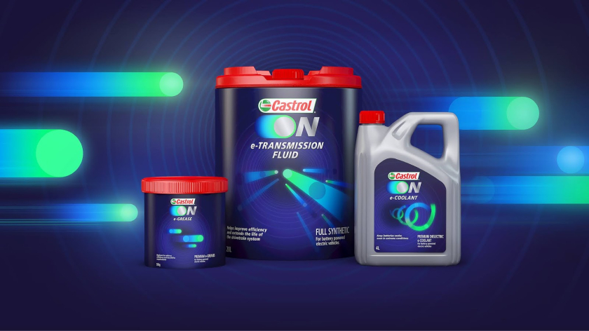 嘉實多on系列電動汽車電子流體產品品牌創建命名logo及包裝平面視覺創意設計